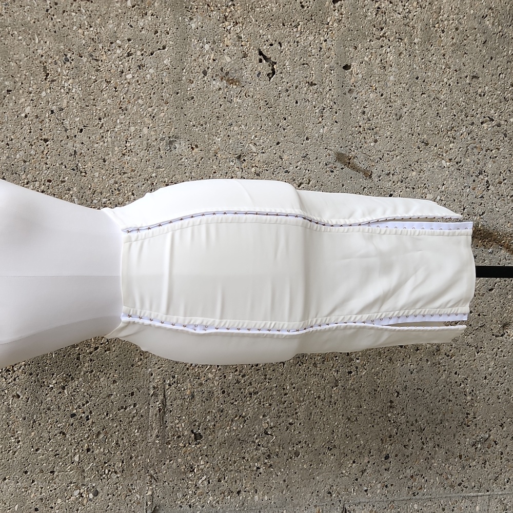 MURMUR white bodycon skirt